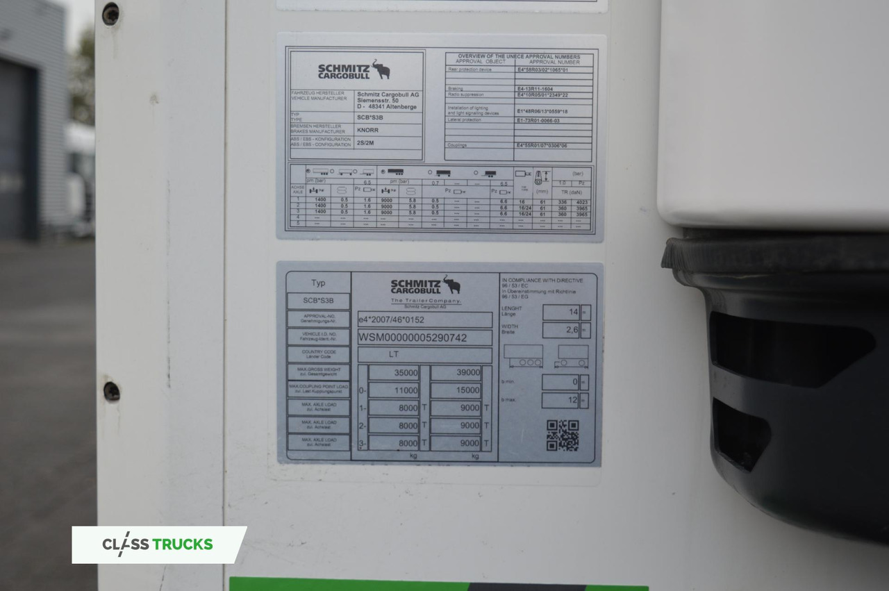 Επικαθήμενο ψυγείο Schmitz Cargobull SKO FP 45 Carrier Vector 1550: φωτογραφία 18 Επικαθήμενο ψυγείο Schmitz Cargobull SKO FP 45 Carrier Vector 1550: φωτογραφία 18
