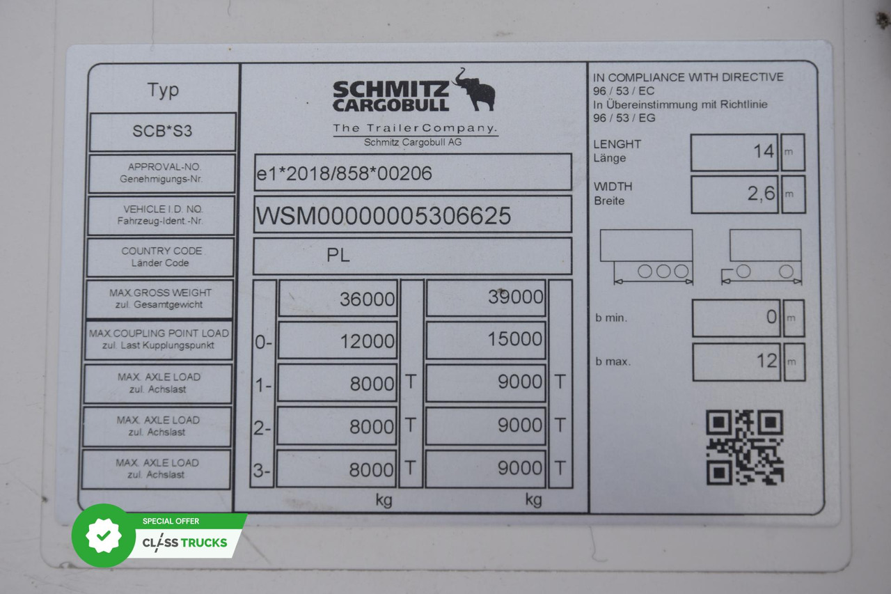 Επικαθήμενο ψυγείο Schmitz Cargobull SKO FP 45 S.CU d80: φωτογραφία 15