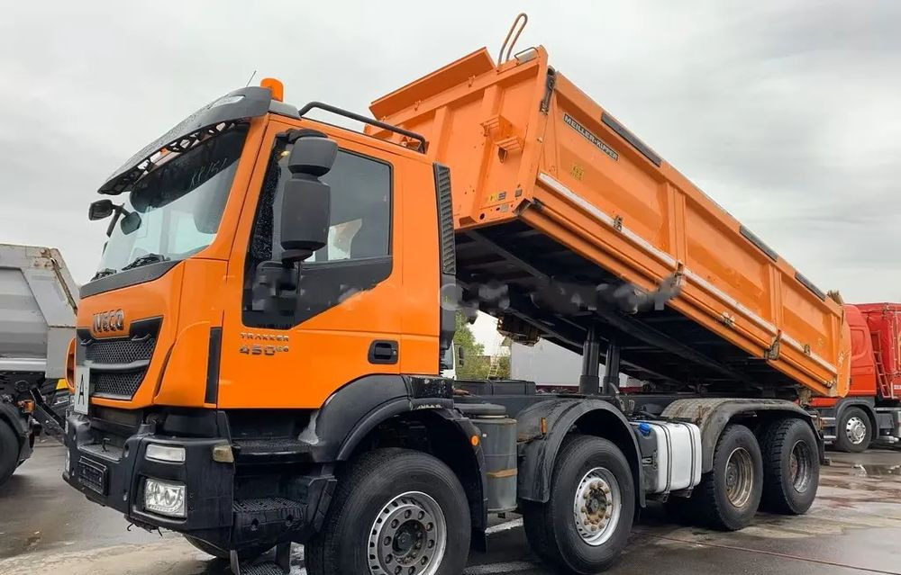 Iveco Trakker 450 E6 / BB/ 8x4 / Wywrotka Meiller 3-stronna / Bordmatik / Automat / Retarder - Φορτηγό ανατρεπόμενο: φωτογραφία 2 Iveco Trakker 450 E6 / BB/ 8x4 / Wywrotka Meiller 3-stronna / Bordmatik / Automat / Retarder - Φορτηγό ανατρεπόμενο: φωτογραφία 2