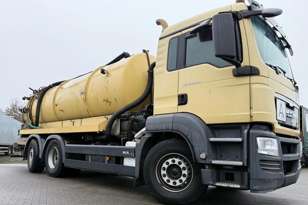 MAN MAN TGS 26.360/6X2/POJAZD KOMUNALNY Z WYWROTEM - Όχημα εκκένωσης βόθρων: φωτογραφία 4 MAN MAN TGS 26.360/6X2/POJAZD KOMUNALNY Z WYWROTEM - Όχημα εκκένωσης βόθρων: φωτογραφία 4