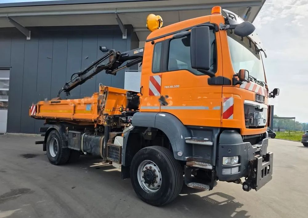 MAN TGS 18.320 4x4 – Wywrotka trójstronna Meiller + Kran HIAB | Komunalny | Euro 5 - Φορτηγό ανατρεπόμενο: φωτογραφία 3 MAN TGS 18.320 4x4 – Wywrotka trójstronna Meiller + Kran HIAB | Komunalny | Euro 5 - Φορτηγό ανατρεπόμενο: φωτογραφία 3