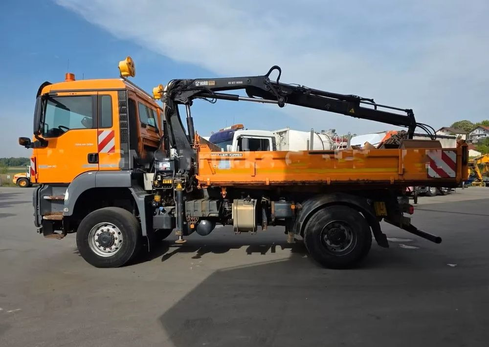 MAN TGS 18.320 4x4 – Wywrotka trójstronna Meiller + Kran HIAB | Komunalny | Euro 5 - Φορτηγό ανατρεπόμενο: φωτογραφία 5 MAN TGS 18.320 4x4 – Wywrotka trójstronna Meiller + Kran HIAB | Komunalny | Euro 5 - Φορτηγό ανατρεπόμενο: φωτογραφία 5