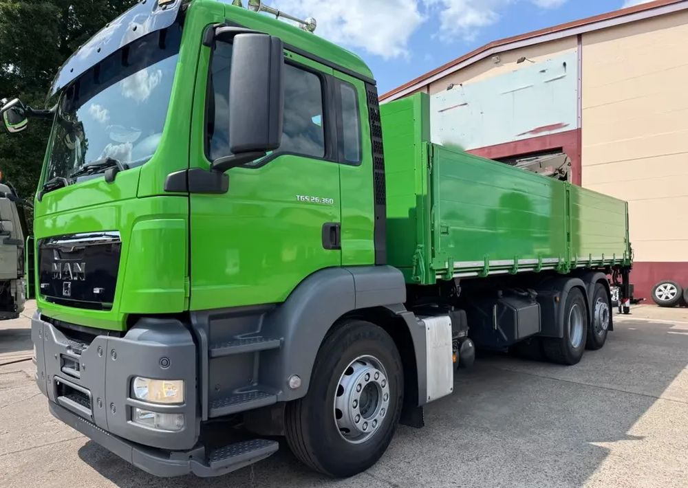 MAN TGS 26.360 | Wywrotka z HDS Hiab 166 K Pro | Euro 5 | 6x2 | - Φορτηγό ανατρεπόμενο: φωτογραφία 1 MAN TGS 26.360 | Wywrotka z HDS Hiab 166 K Pro | Euro 5 | 6x2 | - Φορτηγό ανατρεπόμενο: φωτογραφία 1