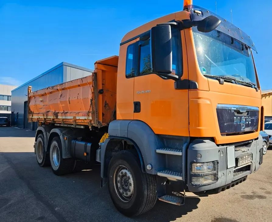 MAN TGS 26.480 6x4 WYWROTKA 3-STRONNA | AUTOMAT | EURO 5 | PRZEBIEG 310 000km! - Φορτηγό ανατρεπόμενο: φωτογραφία 1 MAN TGS 26.480 6x4 WYWROTKA 3-STRONNA | AUTOMAT | EURO 5 | PRZEBIEG 310 000km! - Φορτηγό ανατρεπόμενο: φωτογραφία 1