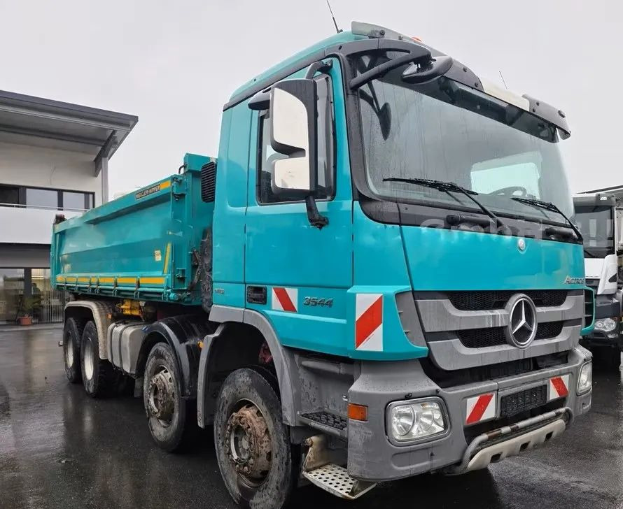 Mercedes-Benz Actros 3544 / 4144 •EPS •Wywrotka trójstronna • 8x4 • Meiller BORDMATIK • Euro5 • - Φορτηγό ανατρεπόμενο: φωτογραφία 4 Mercedes-Benz Actros 3544 / 4144 •EPS •Wywrotka trójstronna • 8x4 • Meiller BORDMATIK • Euro5 • - Φορτηγό ανατρεπόμενο: φωτογραφία 4
