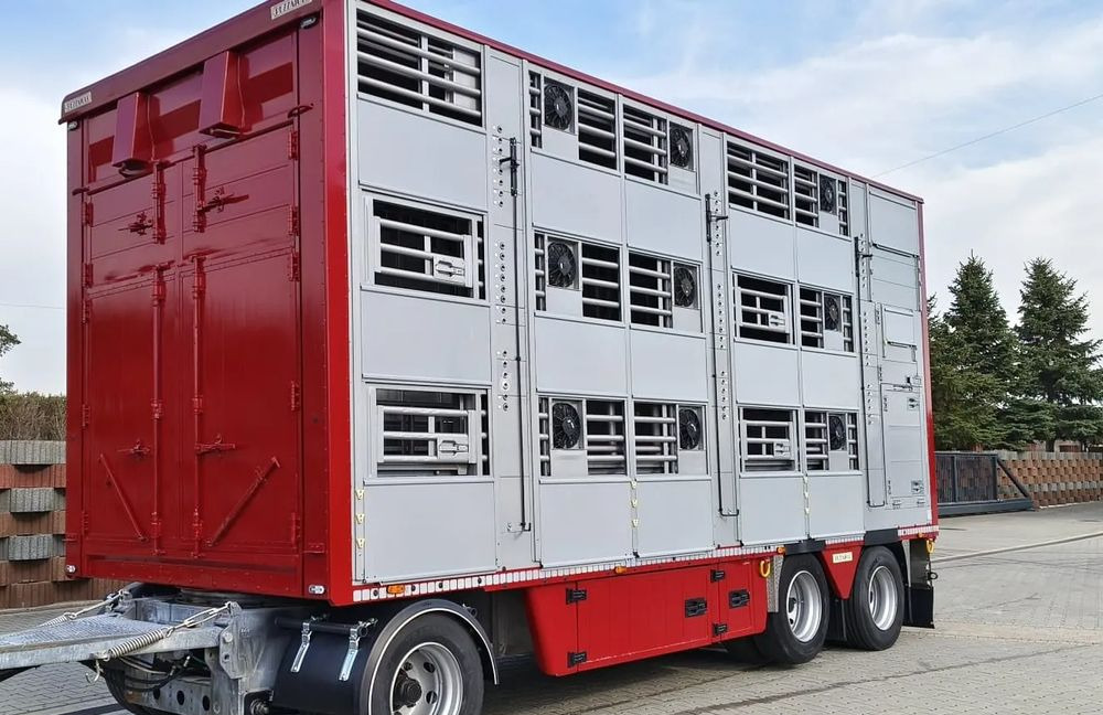 Pezzaioli RBA 32/TRZYOSIOWA PRZYCZEPA-2XBYDŁO,3X TRZODA - Ρυμούλκα μεταφορά ζώων: φωτογραφία 2 Pezzaioli RBA 32/TRZYOSIOWA PRZYCZEPA-2XBYDŁO,3X TRZODA - Ρυμούλκα μεταφορά ζώων: φωτογραφία 2