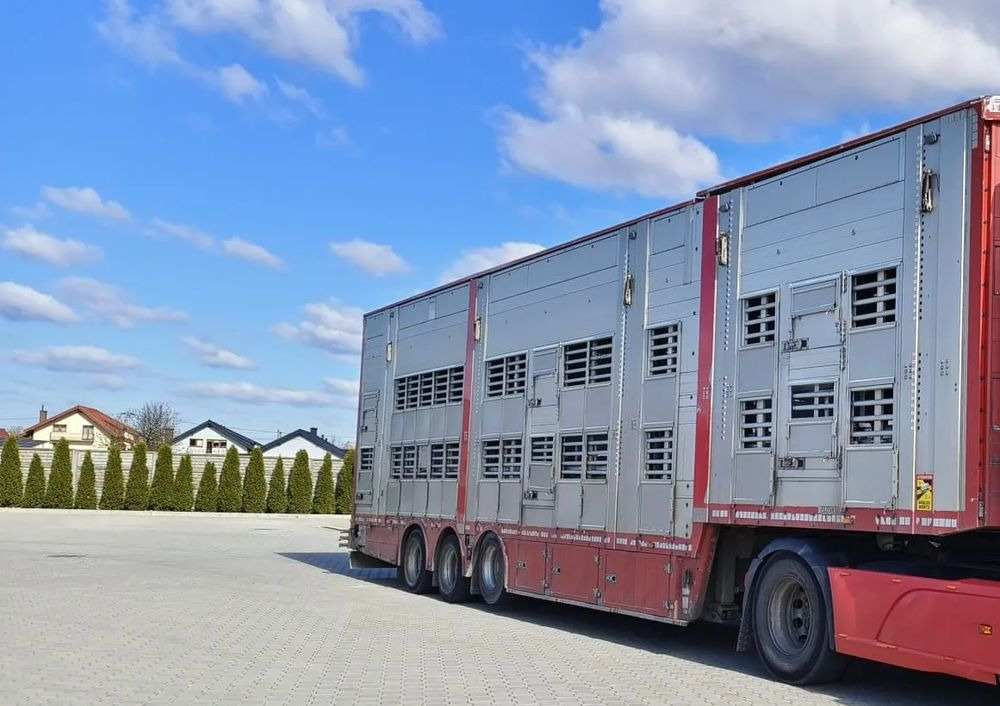 Pezzaioli SBA32/hydrauliczny dach/hydrauliczna rampa/ 3 poziomy/ 2xbydło -3xtrzoda/wentylatory/poidła/sterowanie pilotem - Επικαθήμενο μεταφορά ζώων: φωτογραφία 2 Pezzaioli SBA32/hydrauliczny dach/hydrauliczna rampa/ 3 poziomy/ 2xbydło -3xtrzoda/wentylatory/poidła/sterowanie pilotem - Επικαθήμενο μεταφορά ζώων: φωτογραφία 2