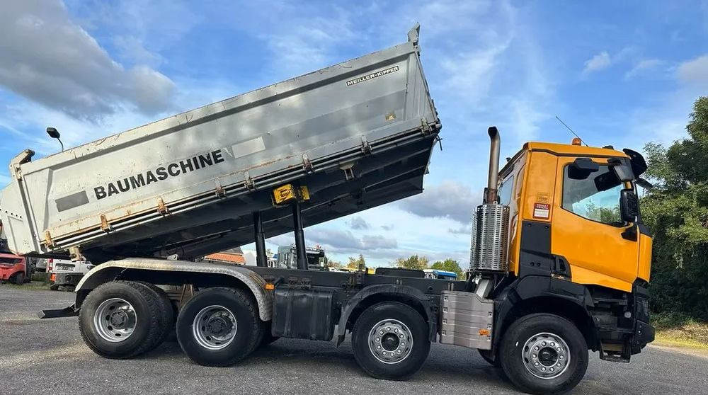 Renault K 440 8x4 • Bordmatik • Klima •  Meiller • Euro 6 • 3-stronna wywrotka • 299 000 km - Φορτηγό ανατρεπόμενο: φωτογραφία 2 Renault K 440 8x4 • Bordmatik • Klima •  Meiller • Euro 6 • 3-stronna wywrotka • 299 000 km - Φορτηγό ανατρεπόμενο: φωτογραφία 2