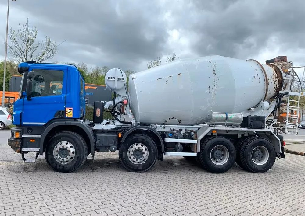 Scania P410 8x4 – Betoniarka Liebherr 9 m³/ Euro 5 / Retarder - Μπετονιέρα φορτηγό: φωτογραφία 2 Scania P410 8x4 – Betoniarka Liebherr 9 m³/ Euro 5 / Retarder - Μπετονιέρα φορτηγό: φωτογραφία 2