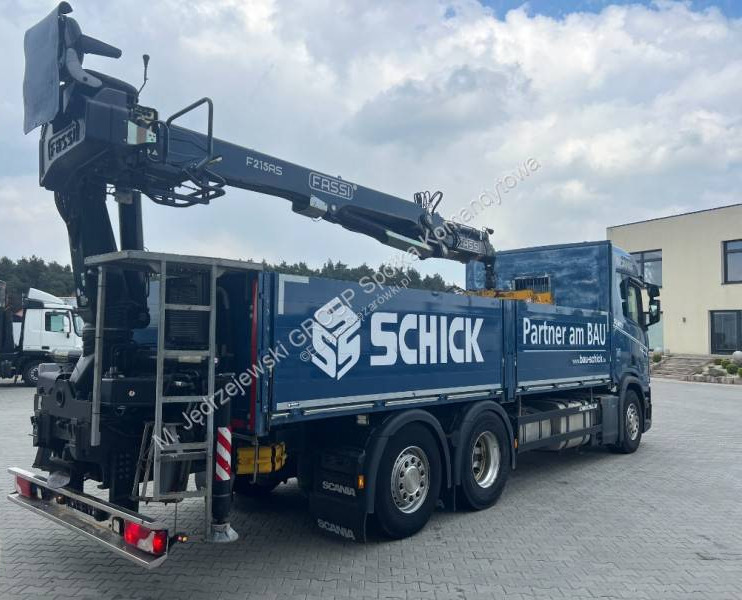 Scania R 500 - Φορτηγό με ανοιχτή καρότσα, Φορτηγό με γερανό: φωτογραφία 3 Scania R 500 - Φορτηγό με ανοιχτή καρότσα, Φορτηγό με γερανό: φωτογραφία 3