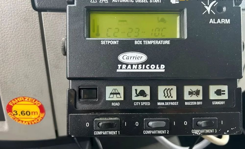 Φορτηγό ψυγείο Volvo FL 250 | Chłodnia Carrier Supra -30°C | Hydrauliczna platforma załadunkowa | ogrzewanie postojowe | 187 654 km | Automatyczna skrzynia | Euro 6 |4x2: φωτογραφία 14