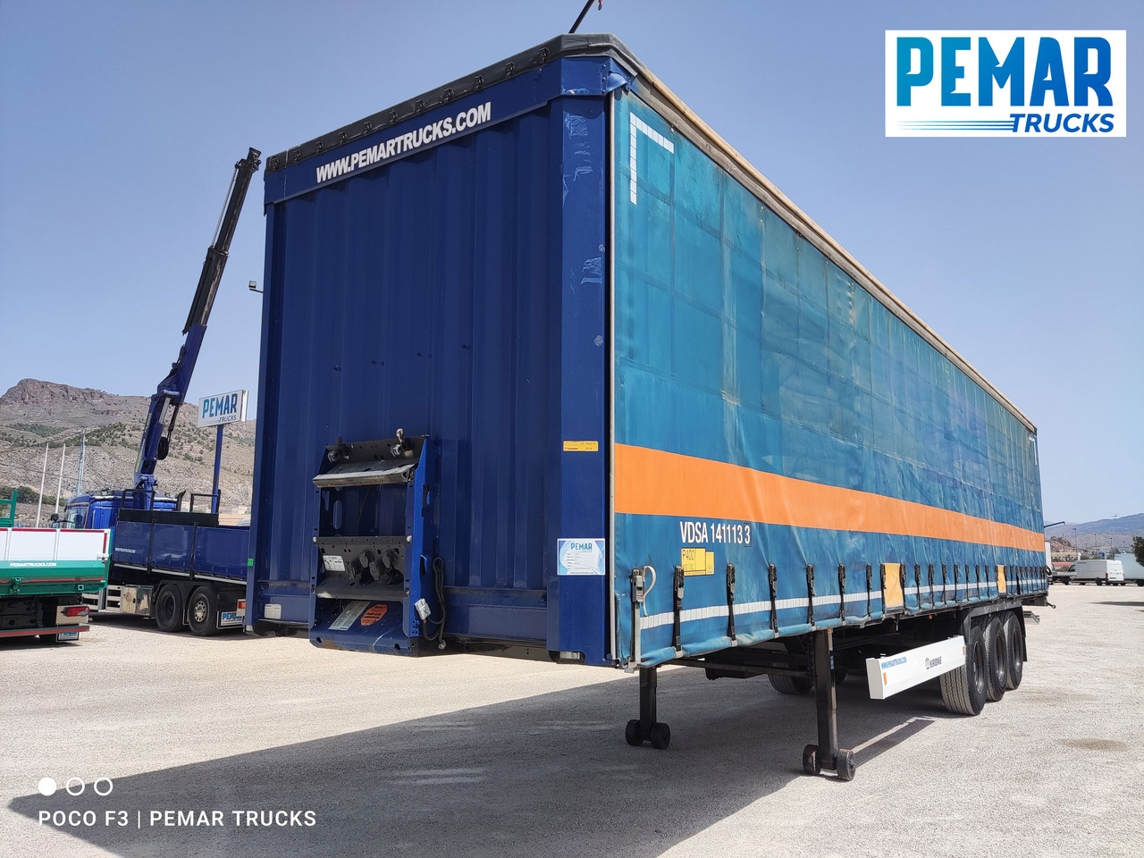 KRONE SD TAUTLINER PLATAFORMA ELEVADORA - Επικαθήμενο κουρτίνα: φωτογραφία 1 KRONE SD TAUTLINER PLATAFORMA ELEVADORA - Επικαθήμενο κουρτίνα: φωτογραφία 1