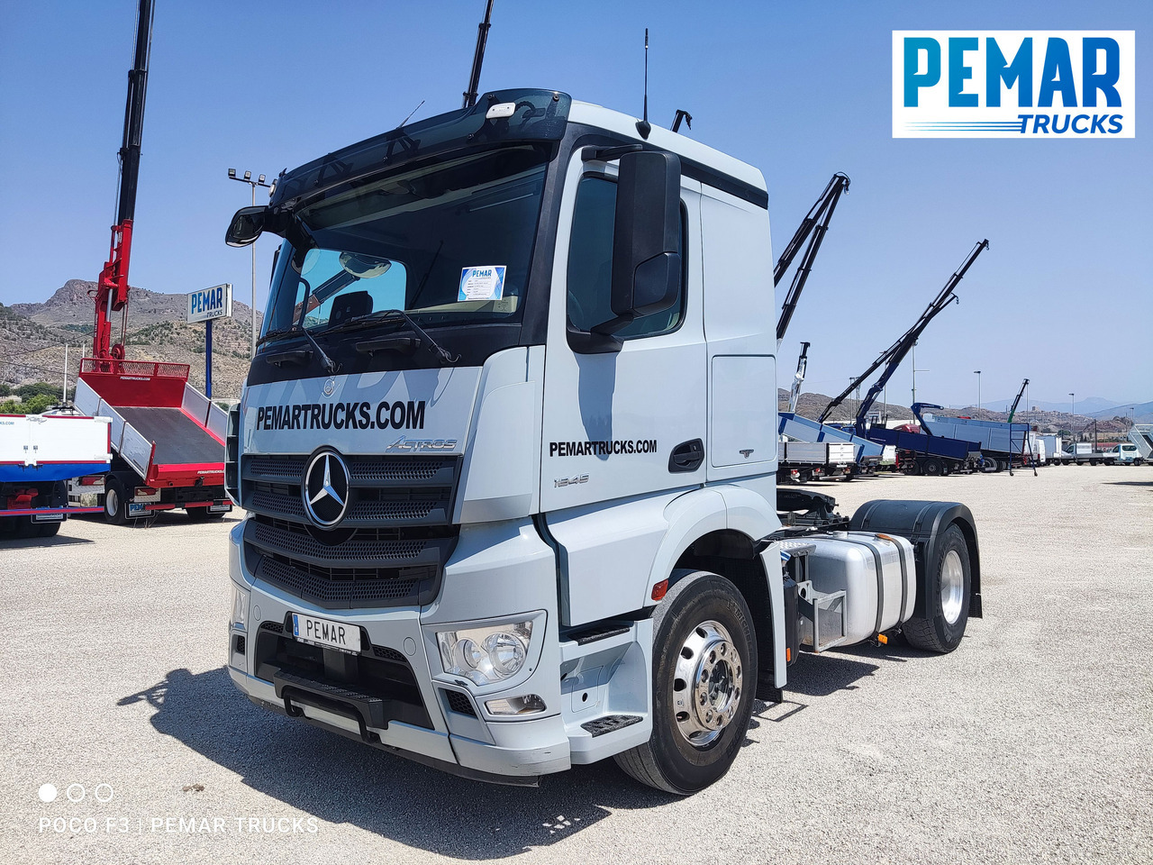 MERCEDES-BENZ ACTROS 1845 TRACTORA EQUIPO HIDRAULICO - Τράκτορας: φωτογραφία 1 MERCEDES-BENZ ACTROS 1845 TRACTORA EQUIPO HIDRAULICO - Τράκτορας: φωτογραφία 1
