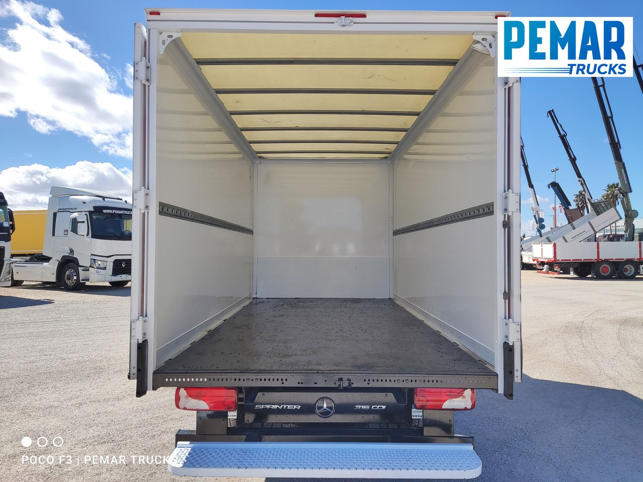 Επαγγελματικό αυτοκίνητο κόφα MERCEDES-BENZ SPRINTER 316 CAJA CERRADA 160 CV EURO 6: φωτογραφία 10