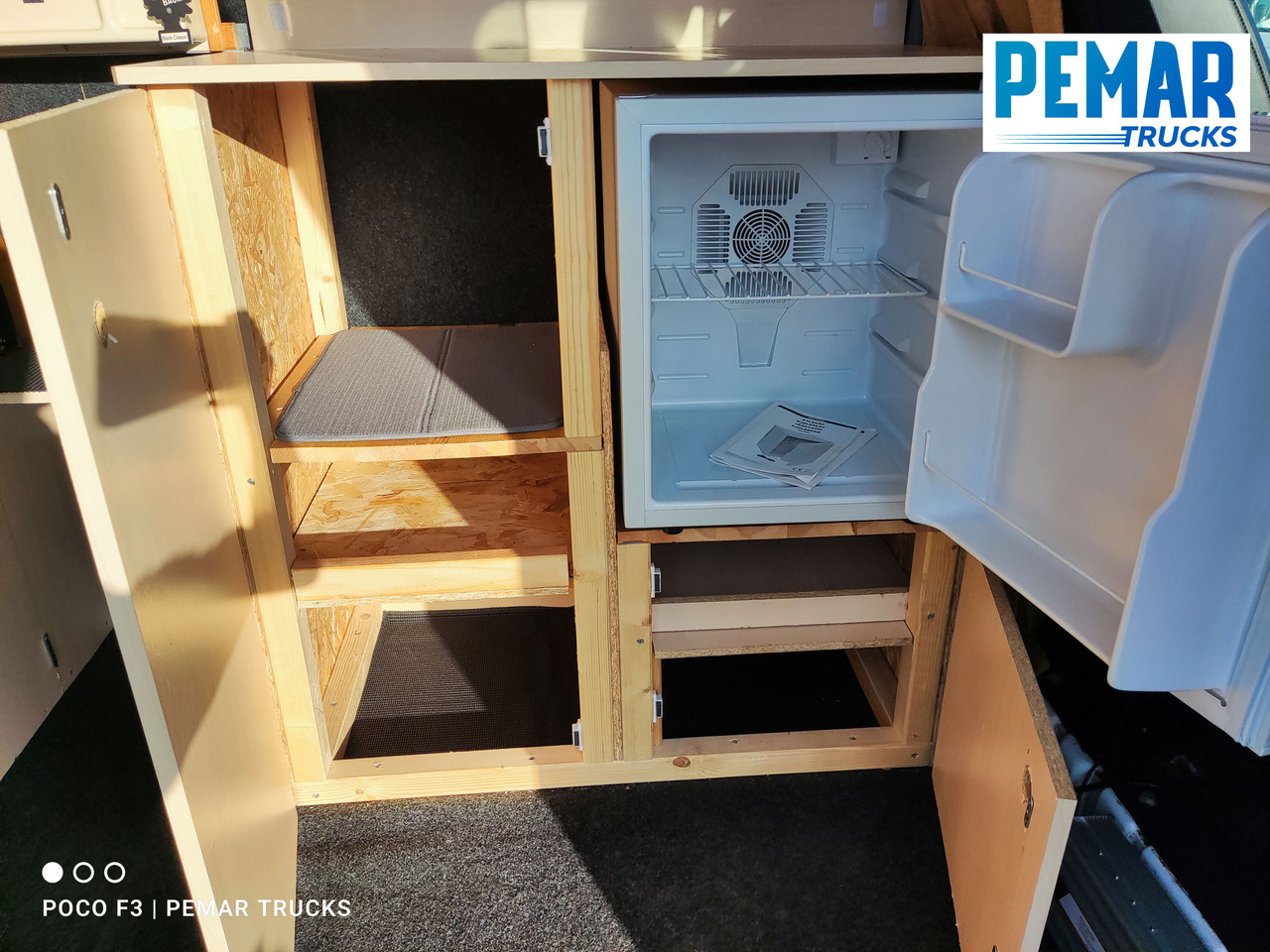 Βαν, Διπλοκάμπινο ελαφρύ επαγγελματικό NISSAN INTERSTAR CAMPERIZADA L2 H2: φωτογραφία 15