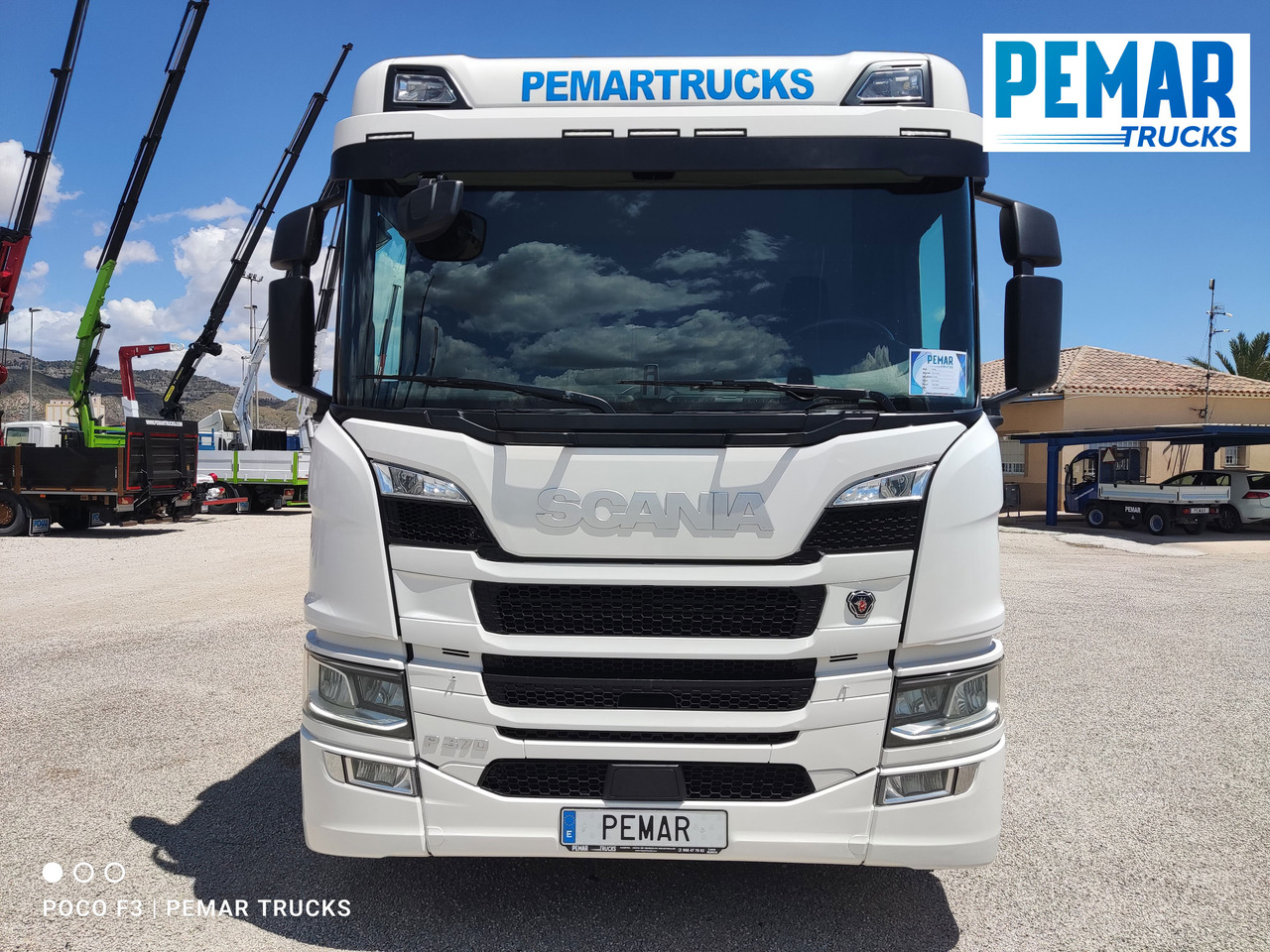 SCANIA P 370 4X2 GRUA CAJA FIJA - Φορτηγό με ανοιχτή καρότσα, Φορτηγό με γερανό: φωτογραφία 3 SCANIA P 370 4X2 GRUA CAJA FIJA - Φορτηγό με ανοιχτή καρότσα, Φορτηγό με γερανό: φωτογραφία 3