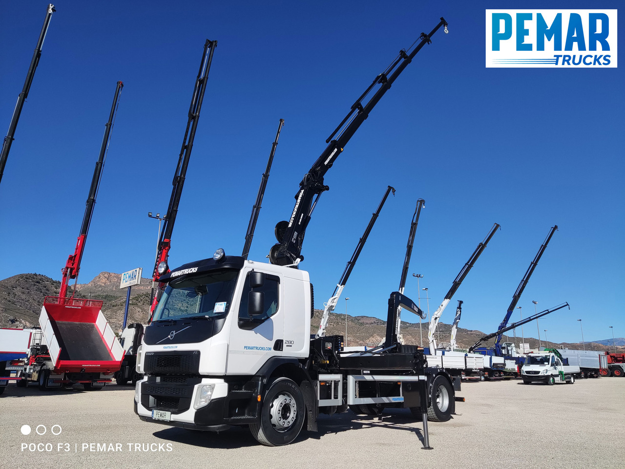 VOLVO FE 280 GRUA MULTILIFT 18T EURO 6 - Φορτηγό ανατρεπόμενο, Φορτηγό με γερανό: φωτογραφία 4 VOLVO FE 280 GRUA MULTILIFT 18T EURO 6 - Φορτηγό ανατρεπόμενο, Φορτηγό με γερανό: φωτογραφία 4