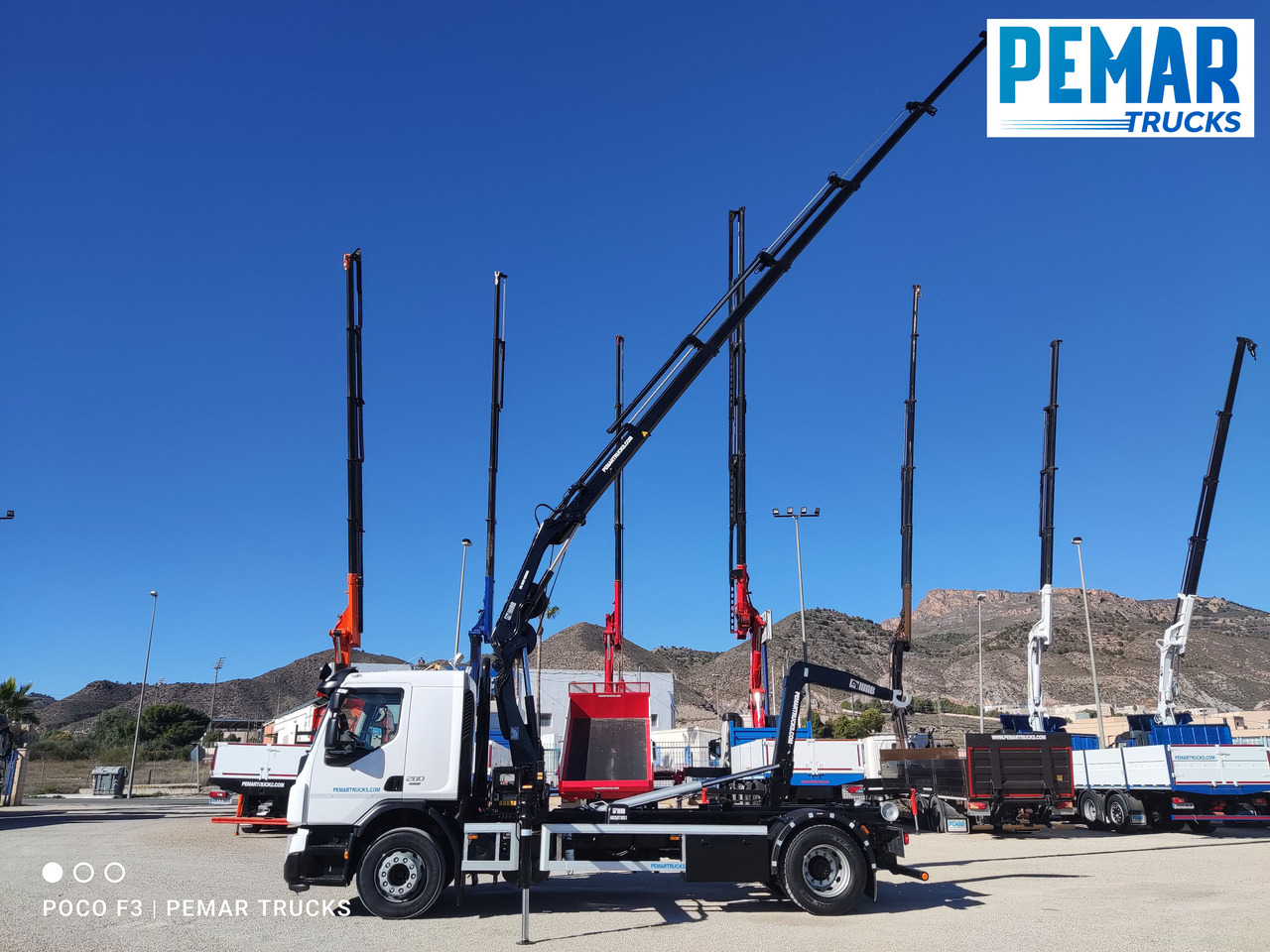 VOLVO FE 280 GRUA MULTILIFT 18T EURO 6 - Φορτηγό ανατρεπόμενο, Φορτηγό με γερανό: φωτογραφία 5 VOLVO FE 280 GRUA MULTILIFT 18T EURO 6 - Φορτηγό ανατρεπόμενο, Φορτηγό με γερανό: φωτογραφία 5