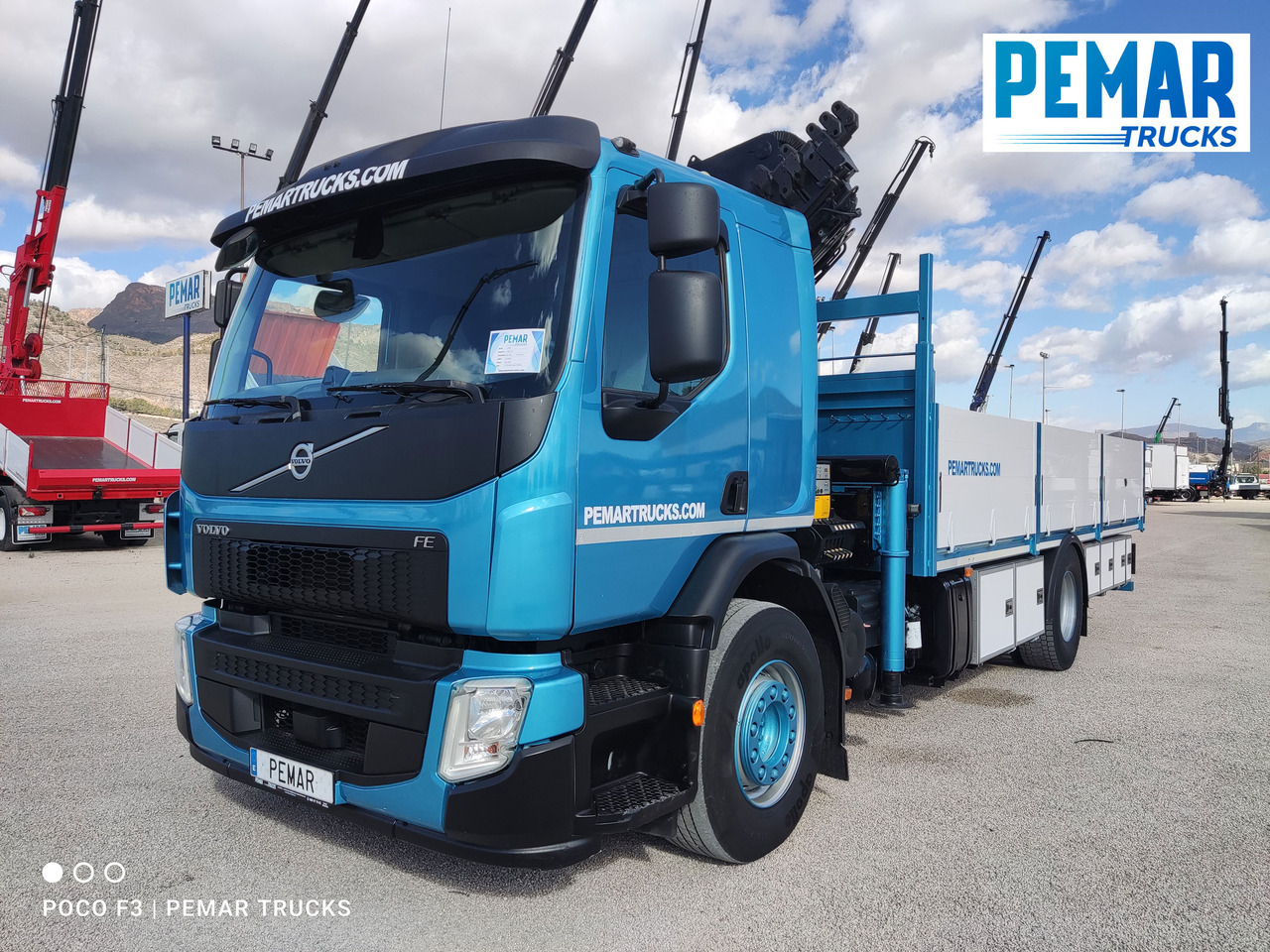 VOLVO FE 320 GRUA CAJA FIJA - Φορτηγό με γερανό: φωτογραφία 2 VOLVO FE 320 GRUA CAJA FIJA - Φορτηγό με γερανό: φωτογραφία 2