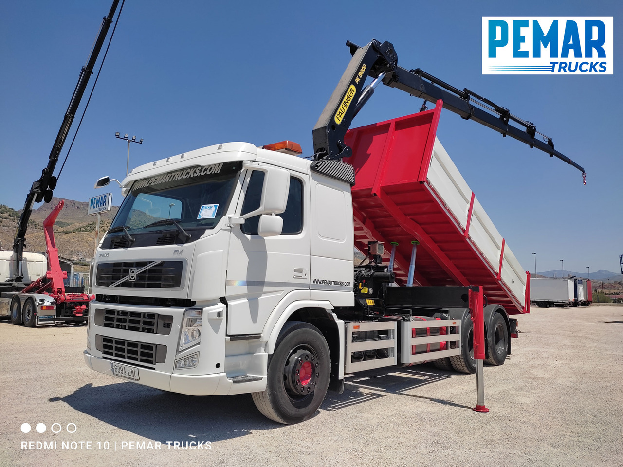 VOLVO FM 440 6X4 GRUA BASCULANTE - Φορτηγό ανατρεπόμενο, Φορτηγό με γερανό: φωτογραφία 1 VOLVO FM 440 6X4 GRUA BASCULANTE - Φορτηγό ανατρεπόμενο, Φορτηγό με γερανό: φωτογραφία 1