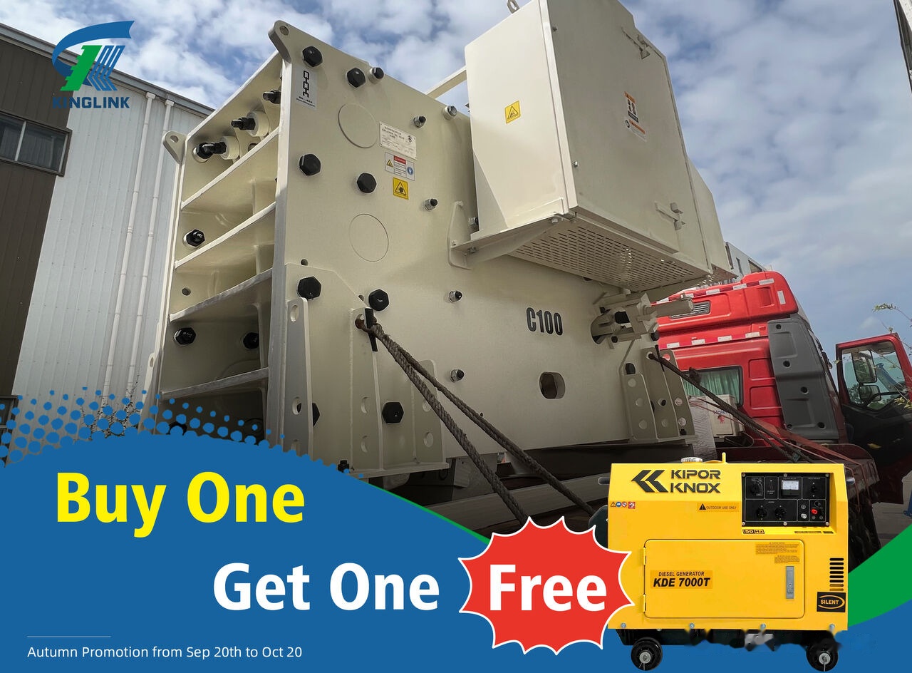 Kinglink NEW C100 JAW CRUSHER | SILEX STONE CRUSHING PLANT - Θραυστήρας σιαγόνων: φωτογραφία 3 Kinglink NEW C100 JAW CRUSHER | SILEX STONE CRUSHING PLANT - Θραυστήρας σιαγόνων: φωτογραφία 3