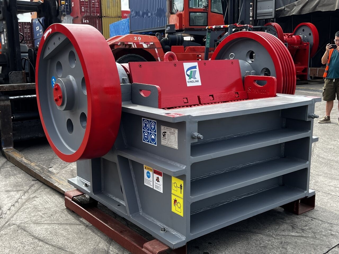 Kinglink PEX1047 Fine Jaw Crusher | Hard Stone - Θραυστήρας σιαγόνων: φωτογραφία 2 Kinglink PEX1047 Fine Jaw Crusher | Hard Stone - Θραυστήρας σιαγόνων: φωτογραφία 2