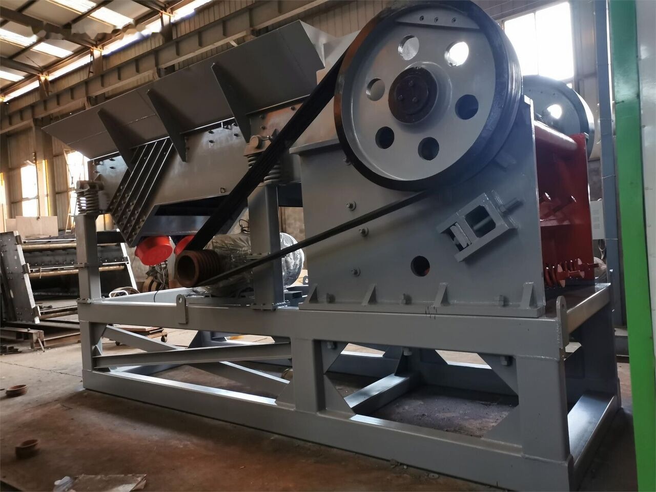Kinglink PEX500X1500 Skid frame mounted jaw crusher for Concrete Plant - Θραυστήρας σιαγόνων: φωτογραφία 3 Kinglink PEX500X1500 Skid frame mounted jaw crusher for Concrete Plant - Θραυστήρας σιαγόνων: φωτογραφία 3