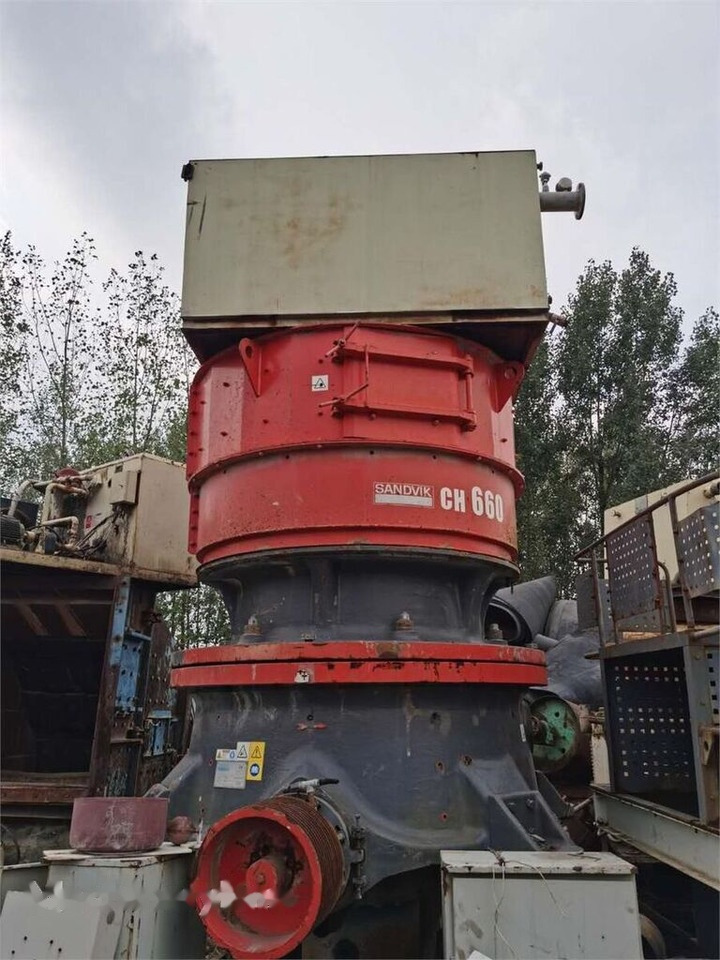 Sandvik CH660 - Κωνικός θραυστήρας: φωτογραφία 1 Sandvik CH660 - Κωνικός θραυστήρας: φωτογραφία 1