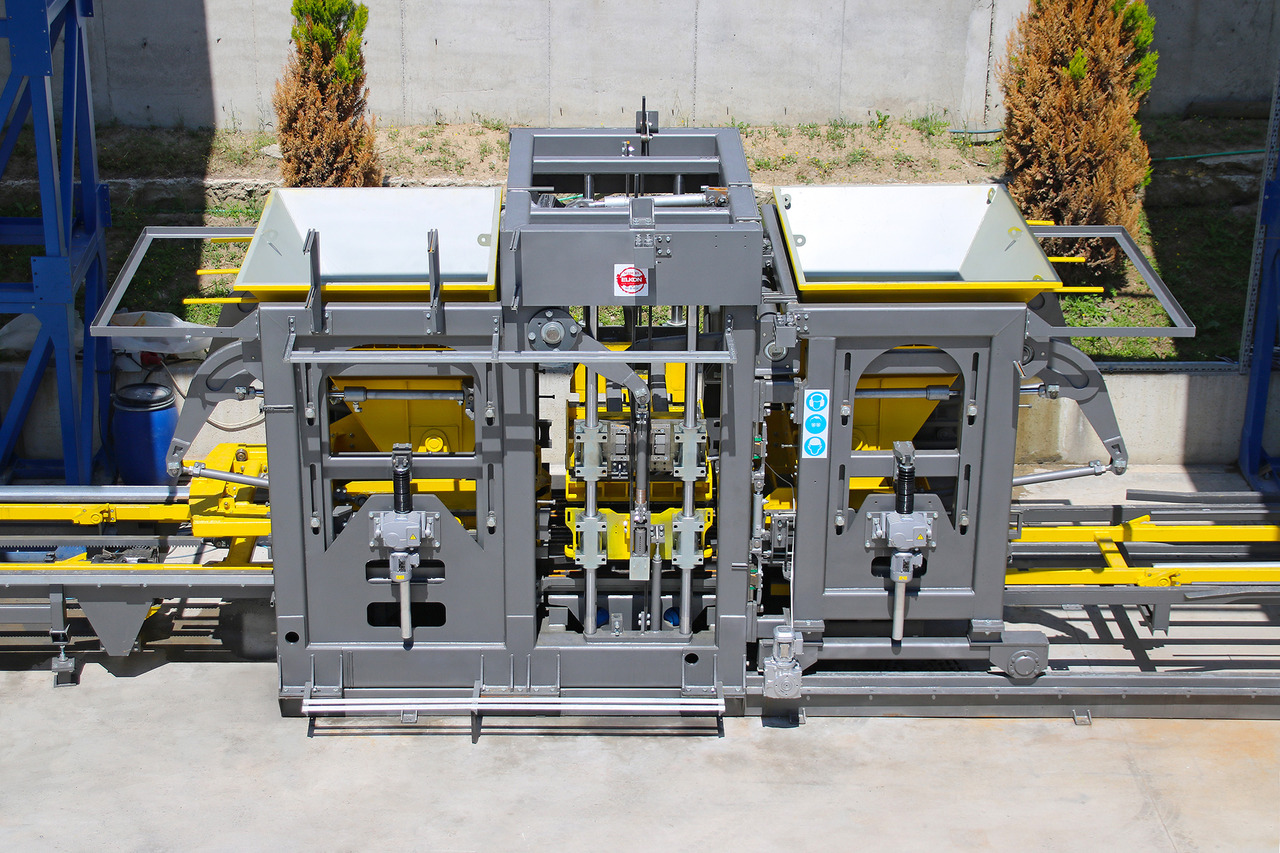 ELKON ELKOBLOCK-S36 FULLY AUTOMATIC SINGLE LAYER Concrete Block Machine - Κατασκευή μηχανήματα: φωτογραφία 2 ELKON ELKOBLOCK-S36 FULLY AUTOMATIC SINGLE LAYER Concrete Block Machine - Κατασκευή μηχανήματα: φωτογραφία 2