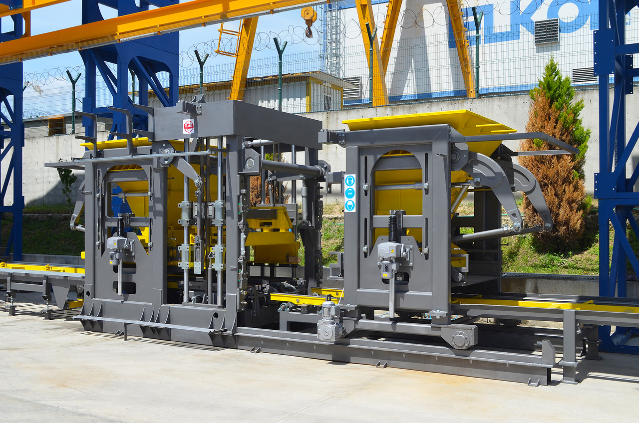 ELKON ELKOBLOCK-S36 FULLY AUTOMATIC SINGLE LAYER Concrete Block Machine - Κατασκευή μηχανήματα: φωτογραφία 1 ELKON ELKOBLOCK-S36 FULLY AUTOMATIC SINGLE LAYER Concrete Block Machine - Κατασκευή μηχανήματα: φωτογραφία 1