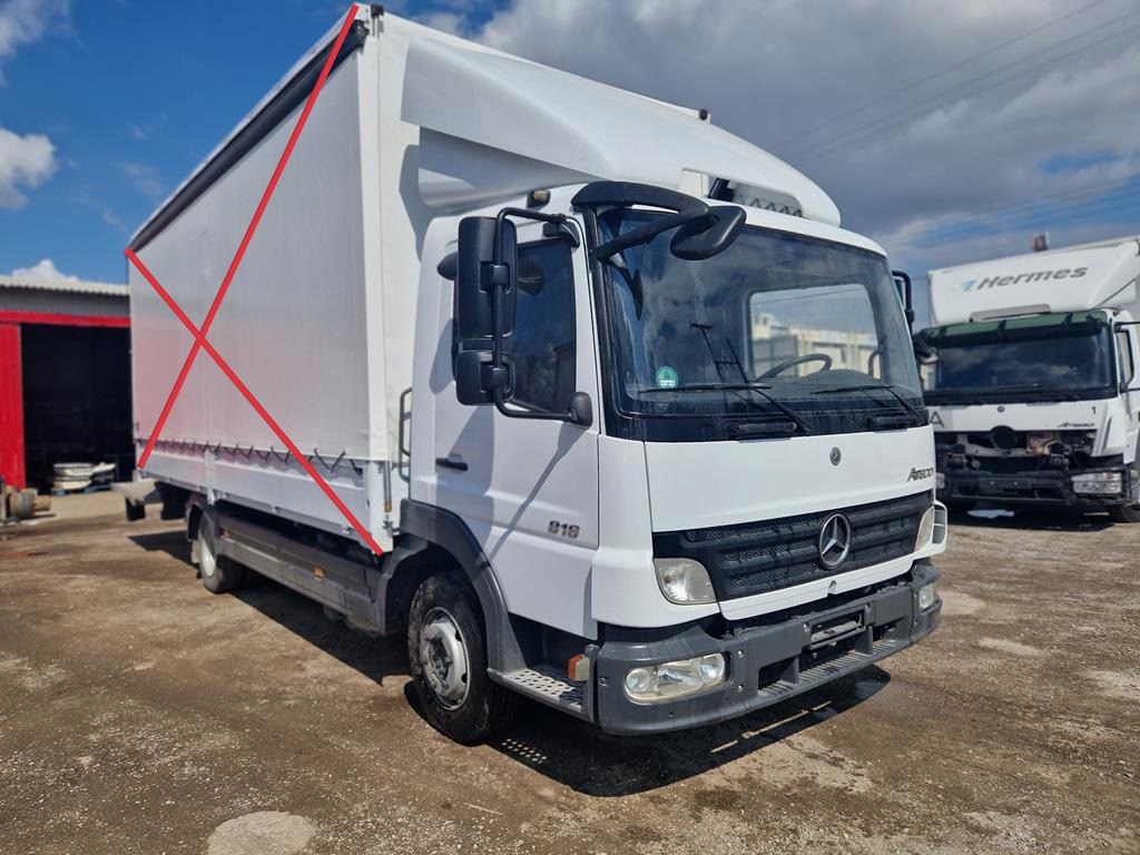 MERCEDES-BENZ ATEGO 816 - Φορτηγό μουσαμάς: φωτογραφία 2 MERCEDES-BENZ ATEGO 816 - Φορτηγό μουσαμάς: φωτογραφία 2