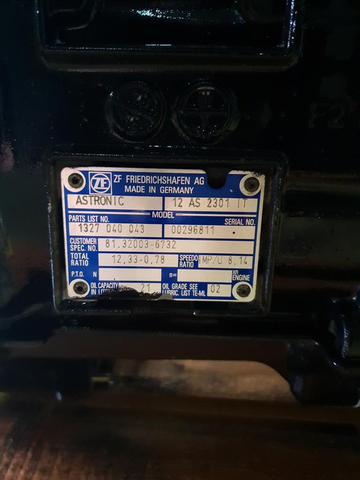 ZF ASTRONIC 12 AS 2301 IT FOR MAN - WITH INTARDER - Κιβώτιο ταχυτήτων για Φορτηγό: φωτογραφία 5 ZF ASTRONIC 12 AS 2301 IT FOR MAN - WITH INTARDER - Κιβώτιο ταχυτήτων για Φορτηγό: φωτογραφία 5