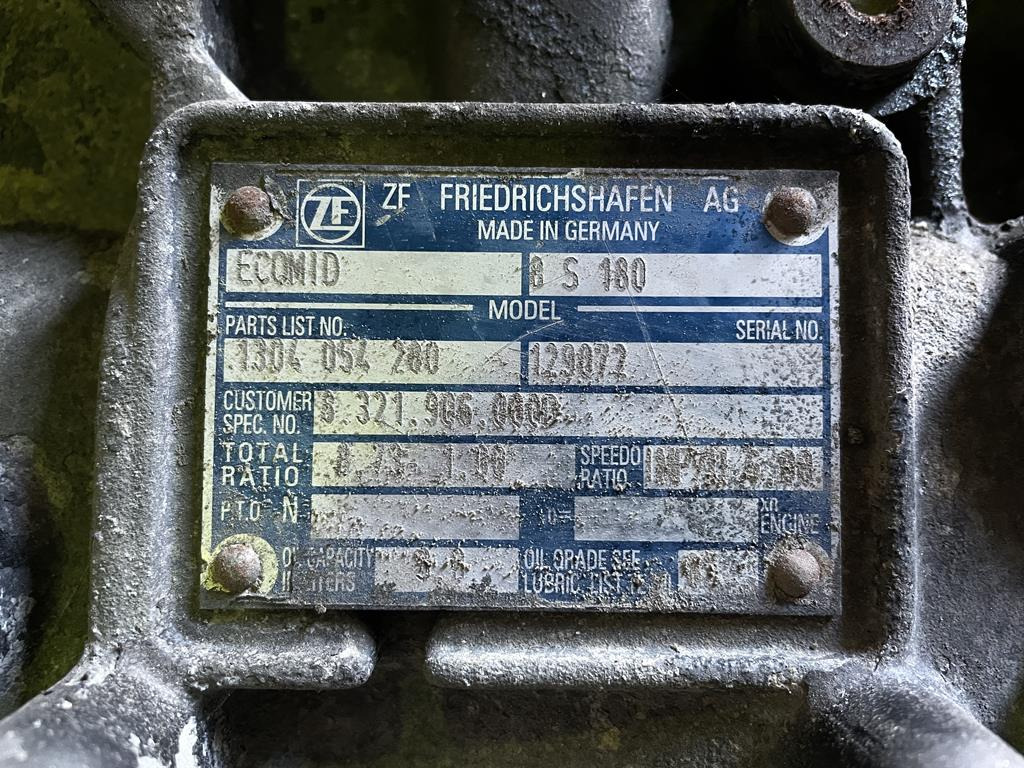 ZF ECOMID 8S 180 - Κιβώτιο ταχυτήτων για Λεωφορείο: φωτογραφία 4 ZF ECOMID 8S 180 - Κιβώτιο ταχυτήτων για Λεωφορείο: φωτογραφία 4