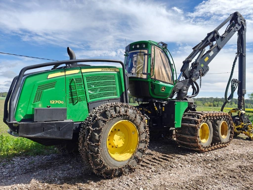 John Deere 1270 G - Συλλεκτική μηχανή - forest harvester: φωτογραφία 5 John Deere 1270 G - Συλλεκτική μηχανή - forest harvester: φωτογραφία 5