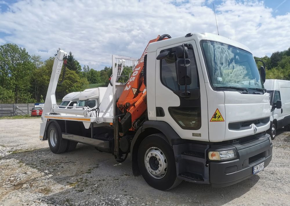 Renault Premium 270DCi + żuraw HDS Atlas 105.2 + Bramowiec MEILLER 12t Kontener - Φορτηγό καδοφόρος φορτωτής: φωτογραφία 2 Renault Premium 270DCi + żuraw HDS Atlas 105.2 + Bramowiec MEILLER 12t Kontener - Φορτηγό καδοφόρος φορτωτής: φωτογραφία 2