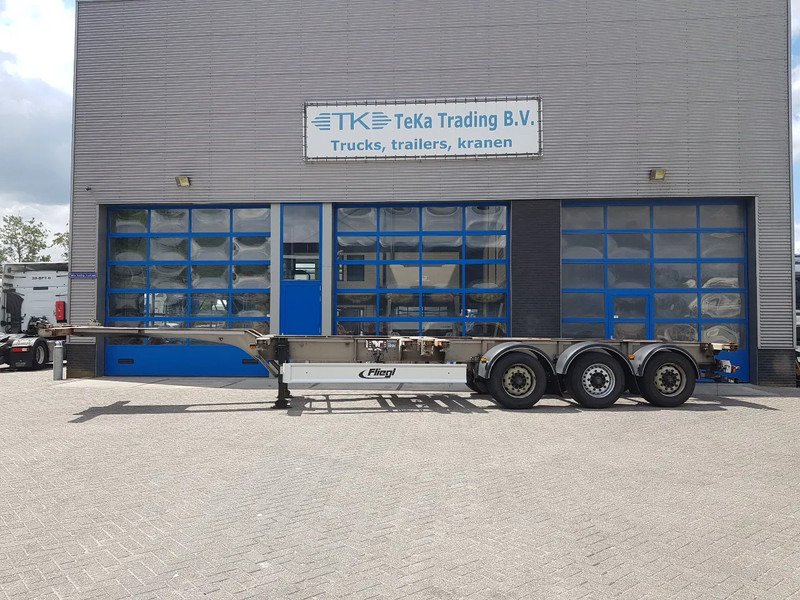 Fliegl SDS 380 MULTI BPW Disc Lift axle - Επικαθήμενο μεταφοράς εμπορευματοκιβωτίων/ Κινητό αμάξωμα: φωτογραφία 2 Fliegl SDS 380 MULTI BPW Disc Lift axle - Επικαθήμενο μεταφοράς εμπορευματοκιβωτίων/ Κινητό αμάξωμα: φωτογραφία 2