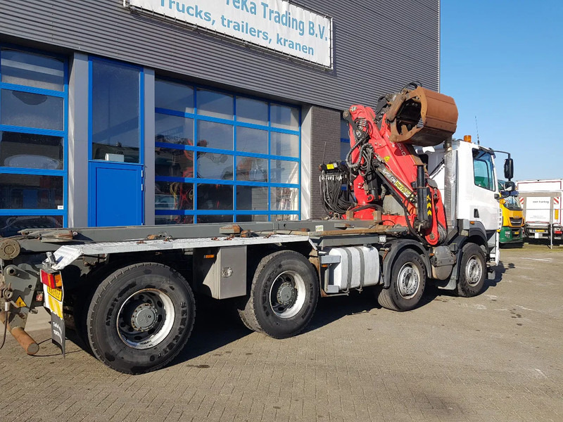 Φορτηγό με σύστημα καλωδίων, Φορτηγό με γερανό Ginaf X 4241 S 8x4 NCH Z-Crane Epsilon Palfinger Q170Z88: φωτογραφία 10