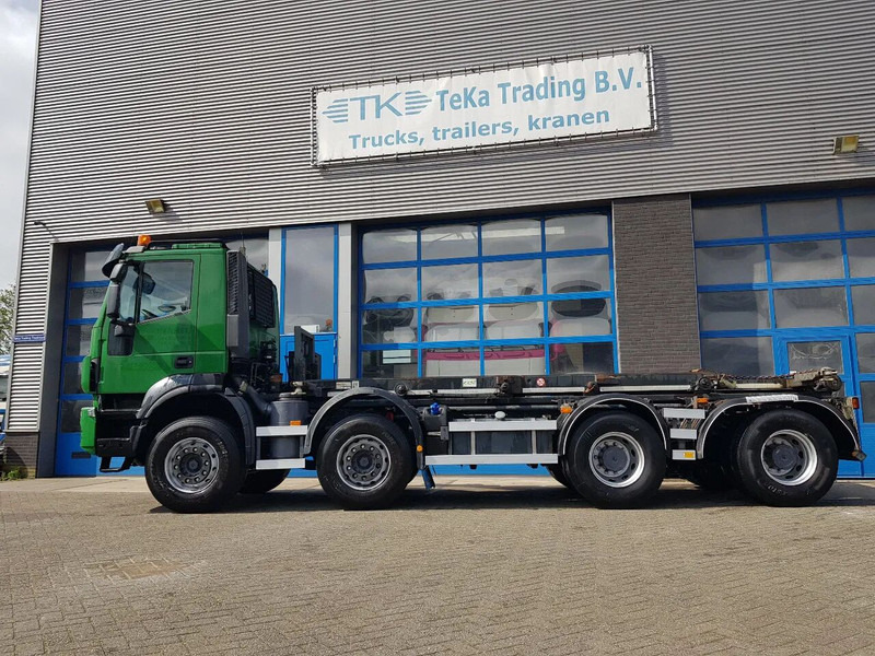 Iveco Stralis 450 8x4 Steel Nieuwe Apk/TÜV 430.000 km kettingsyst 30 t - Φορτηγό μεταφοράς εμπορευματοκιβωτίων/ Κινητό αμάξωμα: φωτογραφία 3 Iveco Stralis 450 8x4 Steel Nieuwe Apk/TÜV 430.000 km kettingsyst 30 t - Φορτηγό μεταφοράς εμπορευματοκιβωτίων/ Κινητό αμάξωμα: φωτογραφία 3