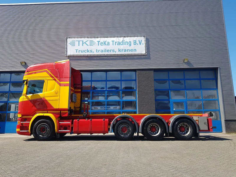 Scania R450 8x2 Topline ADR EX/II, EX/III, FL en AT SCR only - Φορτηγό μεταφοράς εμπορευματοκιβωτίων/ Κινητό αμάξωμα: φωτογραφία 3 Scania R450 8x2 Topline ADR EX/II, EX/III, FL en AT SCR only - Φορτηγό μεταφοράς εμπορευματοκιβωτίων/ Κινητό αμάξωμα: φωτογραφία 3