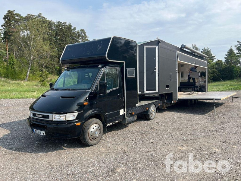 Iveco Daily 35C13 Iveco Daily 35C13 tractor with custom-built stage trailer - Αυτοκινούμενη καντίνα: φωτογραφία 1 Iveco Daily 35C13 Iveco Daily 35C13 tractor with custom-built stage trailer - Αυτοκινούμενη καντίνα: φωτογραφία 1