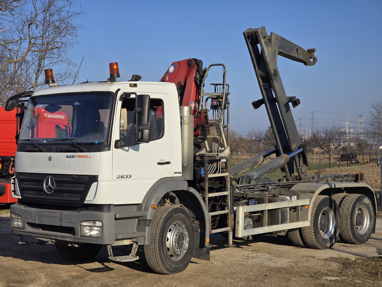 MERCEDES-BENZ AXOR 2633 6X4 / HOOK SYSTEM / HMF 1066 - Φορτηγό φόρτωσης γάντζου, Φορτηγό με γερανό: φωτογραφία 2 MERCEDES-BENZ AXOR 2633 6X4 / HOOK SYSTEM / HMF 1066 - Φορτηγό φόρτωσης γάντζου, Φορτηγό με γερανό: φωτογραφία 2