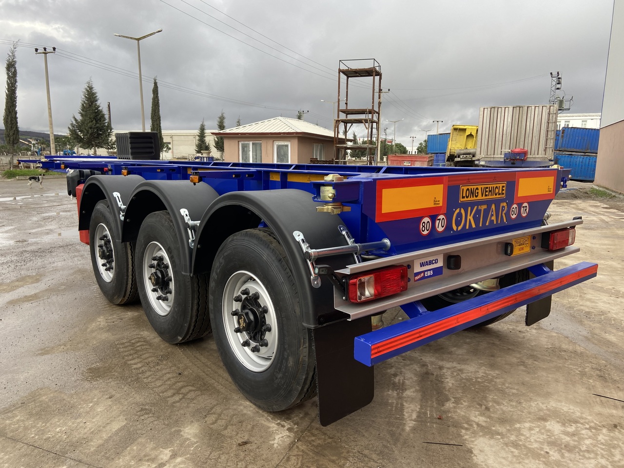 OKTAR ADR CONTAINER TRAILER 20 FEET 2023 - Επικαθήμενο μεταφοράς εμπορευματοκιβωτίων/ Κινητό αμάξωμα: φωτογραφία 5 OKTAR ADR CONTAINER TRAILER 20 FEET 2023 - Επικαθήμενο μεταφοράς εμπορευματοκιβωτίων/ Κινητό αμάξωμα: φωτογραφία 5