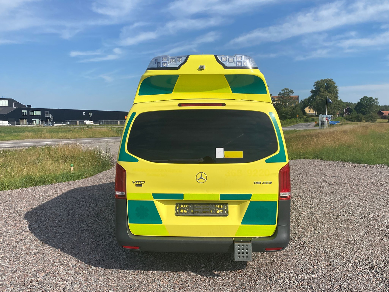 MERCEDES-BENZ Vito 119 4x4 - Ασθενοφόρο: φωτογραφία 3 MERCEDES-BENZ Vito 119 4x4 - Ασθενοφόρο: φωτογραφία 3
