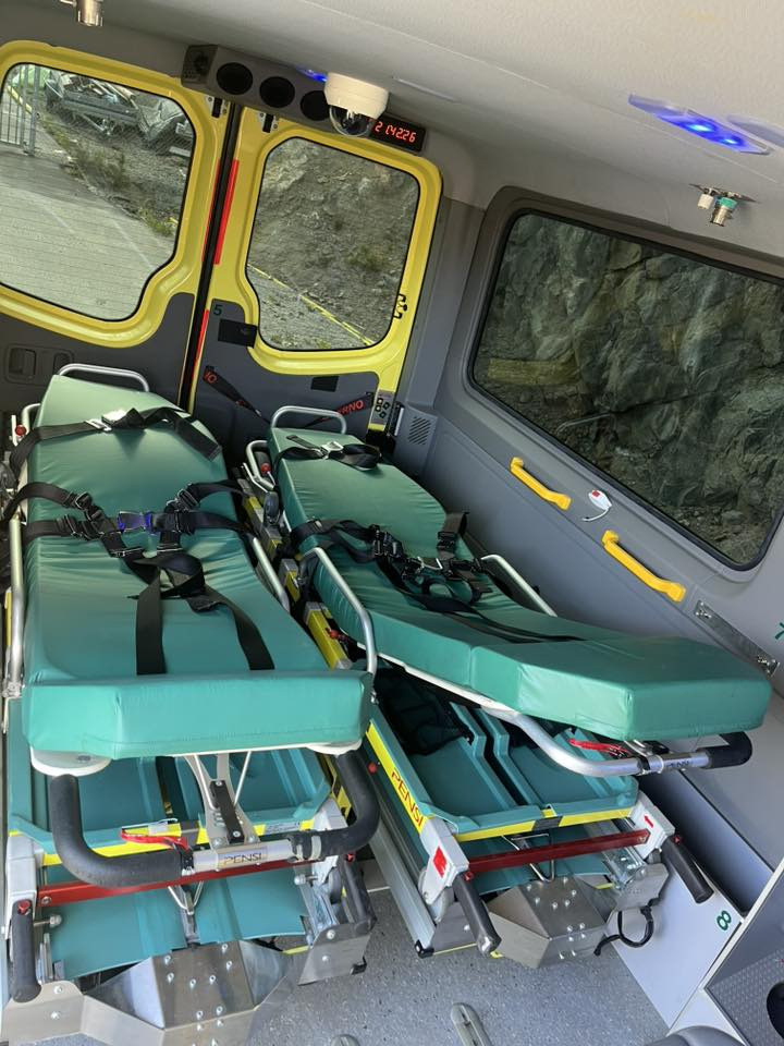 Ασθενοφόρο Mercedes-Benz Sprinter 316 - 2 stretcher AMBULANCE / Krankenwagen / Швидка допомога: φωτογραφία 13