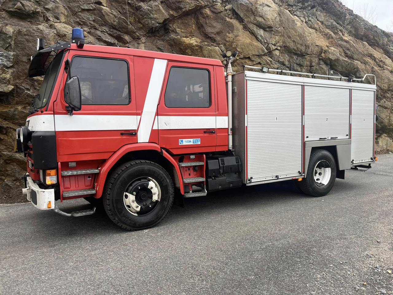 Scania P93ML - Fire engine /firetruck - SÅLD/SOLD !! - Πυροσβεστικό όχημα: φωτογραφία 1 Scania P93ML - Fire engine /firetruck - SÅLD/SOLD !! - Πυροσβεστικό όχημα: φωτογραφία 1
