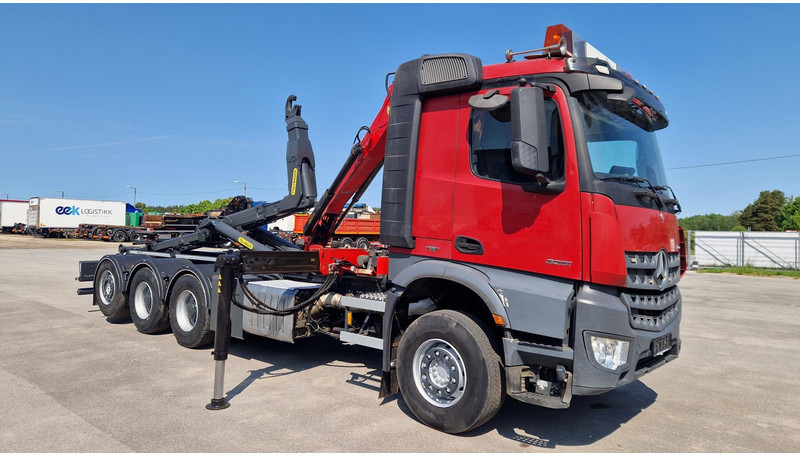 Mercedes-Benz Arocs 3251 8X4*4 Epsilon S260Z96 - Φορτηγό φόρτωσης γάντζου, Φορτηγό με γερανό: φωτογραφία 2 Mercedes-Benz Arocs 3251 8X4*4 Epsilon S260Z96 - Φορτηγό φόρτωσης γάντζου, Φορτηγό με γερανό: φωτογραφία 2