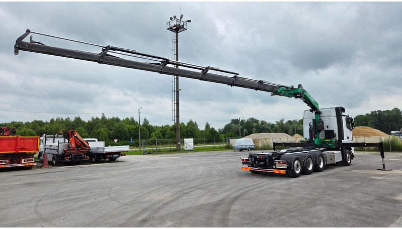 Mercedes-Benz Arocs 3253 8X4*4 Fassi F295 - Φορτηγό φόρτωσης γάντζου, Φορτηγό με γερανό: φωτογραφία 2 Mercedes-Benz Arocs 3253 8X4*4 Fassi F295 - Φορτηγό φόρτωσης γάντζου, Φορτηγό με γερανό: φωτογραφία 2