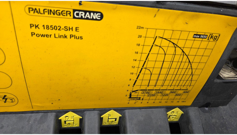 Palfinger PK18502 - Γερανός παπαγάλος για Φορτηγό: φωτογραφία 5 Palfinger PK18502 - Γερανός παπαγάλος για Φορτηγό: φωτογραφία 5