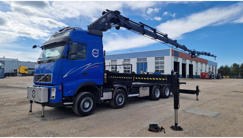 Volvo FH480 8X4 HIAB 800E-6 HiPro + JIB170X5 - Φορτηγό με ανοιχτή καρότσα, Φορτηγό με γερανό: φωτογραφία 1 Volvo FH480 8X4 HIAB 800E-6 HiPro + JIB170X5 - Φορτηγό με ανοιχτή καρότσα, Φορτηγό με γερανό: φωτογραφία 1