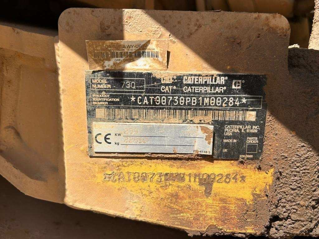 CAT 730 (Under Preparation) - Αρθρωτό φορτηγό: φωτογραφία 2 CAT 730 (Under Preparation) - Αρθρωτό φορτηγό: φωτογραφία 2